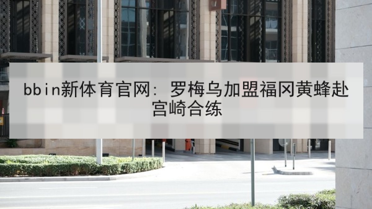 bbin新体育官网: 罗梅乌加盟福冈黄蜂赴宫崎合练